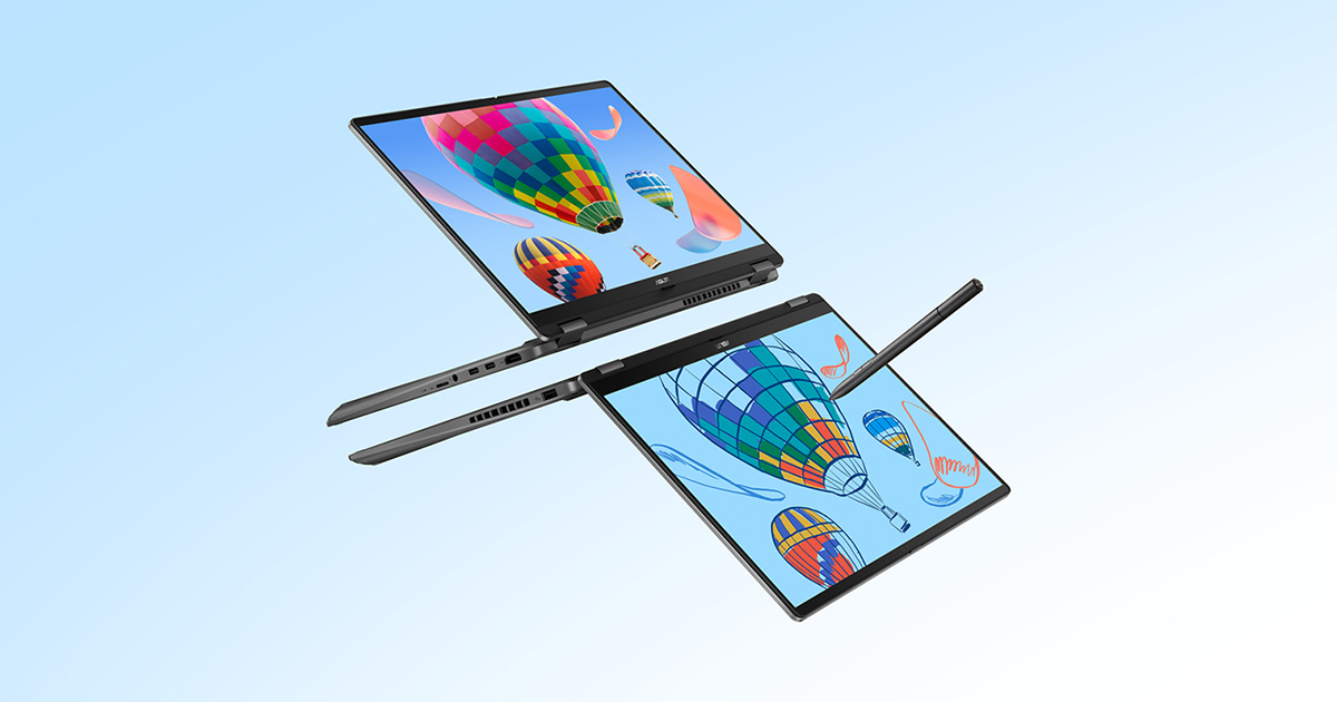 Asus VivoBook 14 Flip TP3407S Ultra 7 256V 16GB 512GB SSD 14" OLED 2-em-1